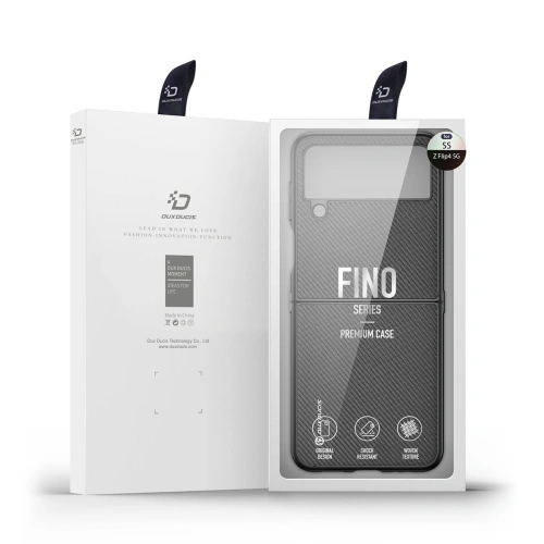 Buy Dux Ducis Fino Samsung Galaxy Z Flip 4 black - DDS1216 - {ean13} - Home Screen Store Europe