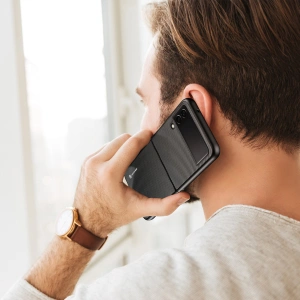 Case Dux Ducis Fino Samsung Galaxy Z Flip 4 schwarz