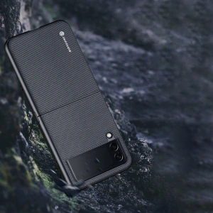 Case Dux Ducis Fino Samsung Galaxy Z Flip 4 schwarz