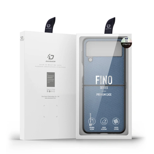 Buy Dux Ducis Fino Samsung Galaxy Z Flip 4 blue - DDS1217 - {ean13} - Home Screen Store Europe
