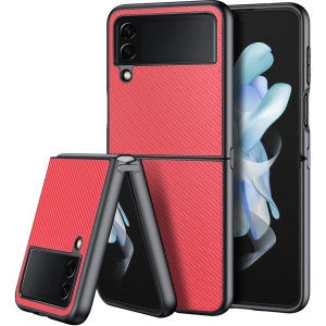 Kup Dux Ducis Fino tok Samsung Galaxy Z Flip 4 piros - DDS1218 - {ean13} - Sklep Home Screen