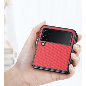 Kup Dux Ducis Fino tok Samsung Galaxy Z Flip 4 piros - DDS1218 - {ean13} - Sklep Home Screen