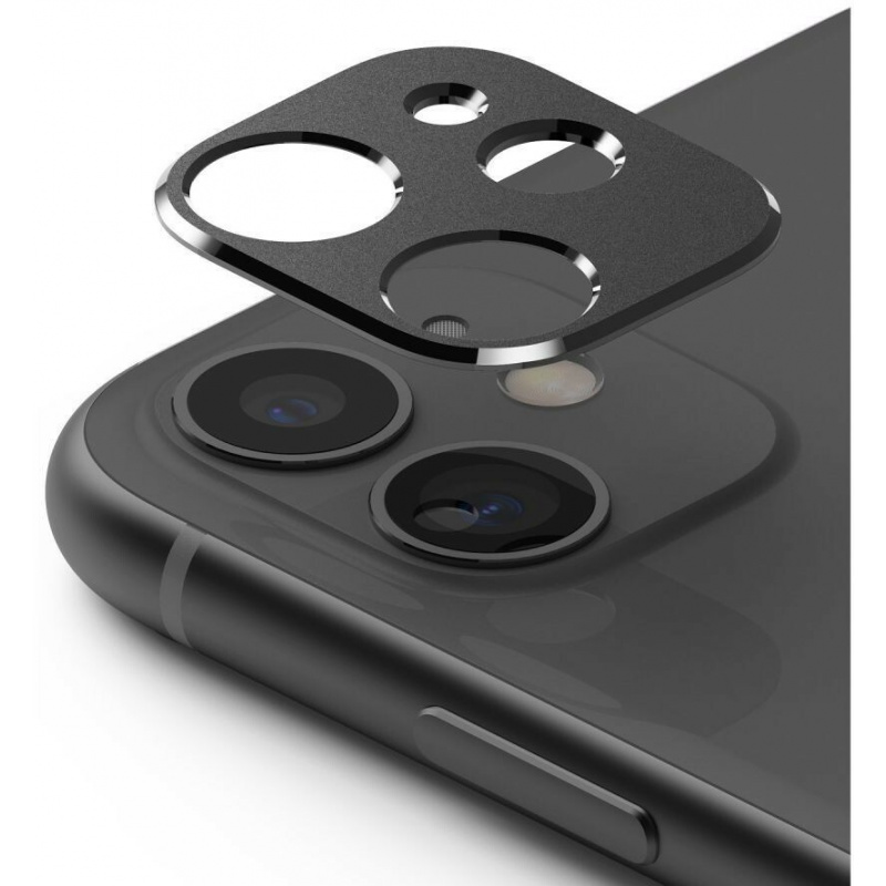 Kup Nakładka Ringke Camera Styling Apple iPhone 11 Black - 8809688896583 - RGK1076BLK - Homescreen.pl