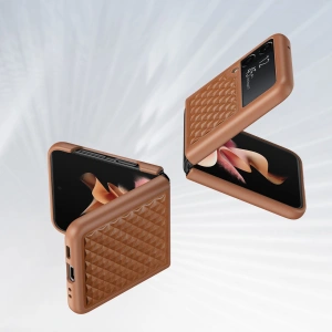 Kup Etui Dux Ducis Venice Samsung Galaxy Z Flip 3 brązowy - DDS1221 - {ean13} - Sklep Home Screen