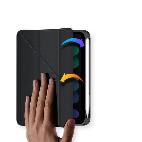 Kup Etui Dux Ducis Magi pentru Apple iPad mini 2021 (6. generație) / iPad mini 8.3" 2024 7gen cu suport pentru creion, negru - DDS1227 - {ean13} - Sklep Home Screen