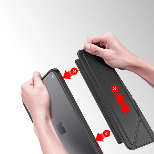 Kup Etui Dux Ducis Magi pentru Apple iPad mini 2021 (6. generație) / iPad mini 8.3" 2024 7gen cu suport pentru creion, negru - DDS1227 - {ean13} - Sklep Home Screen