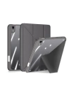 Etui Dux Ducis Magi Apple iPad mini 2021 (6. generacji) / iPad mini 8.3" 2024 (7. generacji) Pencil holder szary