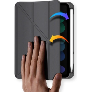 Kup Etui Dux Ducis Magi Apple iPad mini 2021 (6. generacji) / iPad mini 8.3" 2024 (7. generacji) Pencil holder szary - DDS1228 - {ean13} - Sklep Home Screen