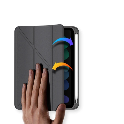 Kup Dux Ducis Magi tok Apple iPad mini 2021 (6. generációs) / iPad mini 8.3" 2024 7gen ceruza tartó szürke - DDS1228 - {ean13} - Sklep Home Screen