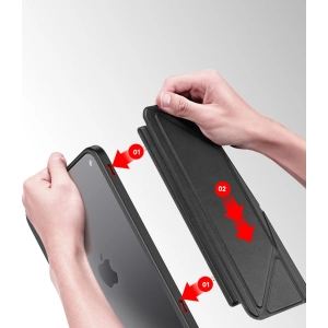 Kup Dux Ducis Magi tok Apple iPad mini 2021 (6. generációs) / iPad mini 8.3" 2024 7gen ceruza tartó szürke - DDS1228 - {ean13} - Sklep Home Screen