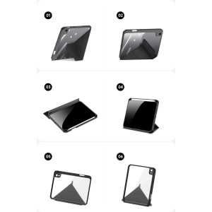 Kup Etui Dux Ducis Magi Apple iPad mini 2021 (6. generacji) / iPad mini 8.3" 2024 (7. generacji) Pencil holder szary - DDS1228 - {ean13} - Sklep Home Screen