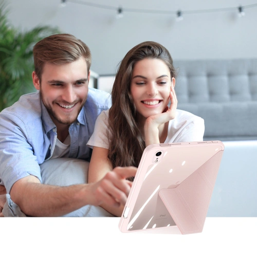 Kup Dux Ducis Magi tok Apple iPad mini 2021 (6. generációs) / iPad mini 8.3" 2024 7gen ceruza tartó rózsaszín - DDS1229 - {ean13} - Sklep Home Screen