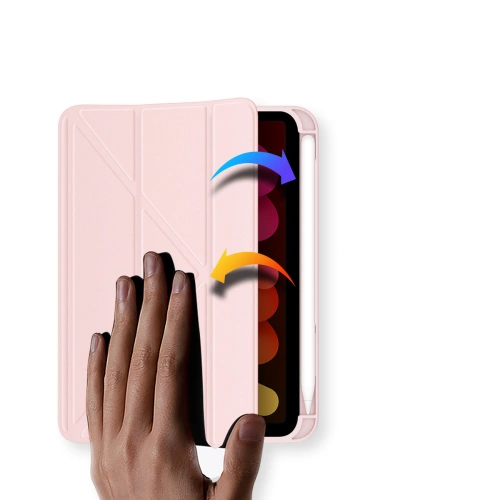 Kup Dux Ducis Magi tok Apple iPad mini 2021 (6. generációs) / iPad mini 8.3" 2024 7gen ceruza tartó rózsaszín - DDS1229 - {ean13} - Sklep Home Screen