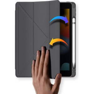 Kup Etui Dux Ducis Magi Apple iPad 10.2 2019/2020/2021 (7., 8. i 9. generacji) Pencil holder szary - DDS1231 - {ean13} - Sklep Home Screen