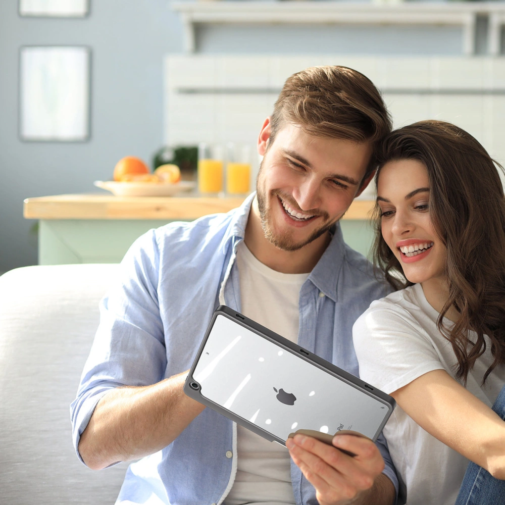 Etui Dux Ducis Magi Apple iPad 10.2 2019/2020/2021 (7., 8. i 9. generacji) Pencil holder szary