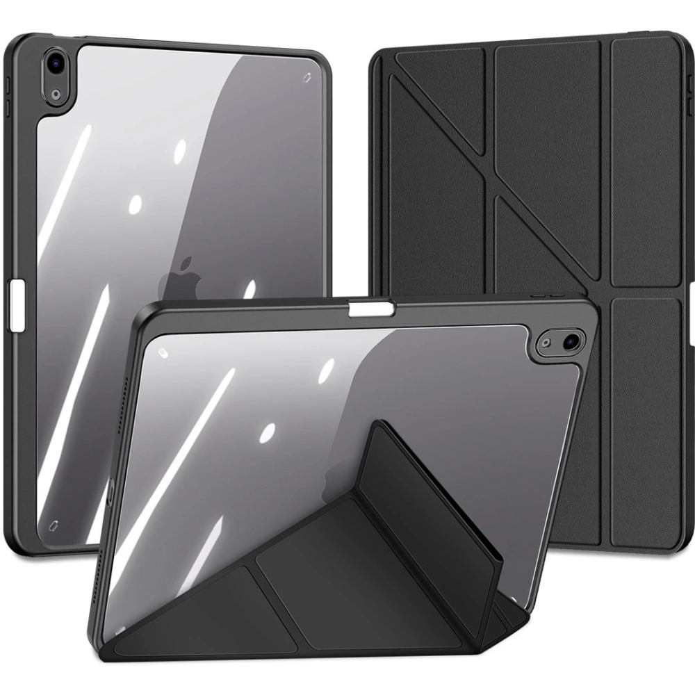 Etui Dux Ducis Magi Apple iPad Air 10.9 2020/2022 (4. i 5. generacji) / iPad Air 11 2024 (6. generacji) Pencil holder czarny