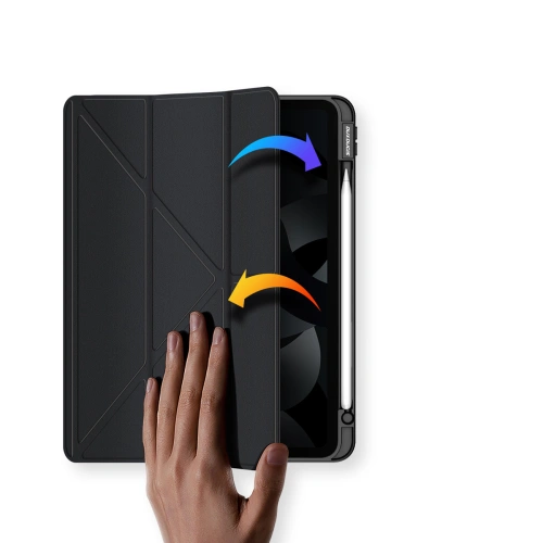 Kup Case Dux Ducis Magi für Apple iPad Air 10.9 2020/2022 (4. und 5. Generation) / iPad Air 11 2024 (6. Generation) mit Stifthalter schwarz - DDS1233 - {ean13} - Sklep Home Screen