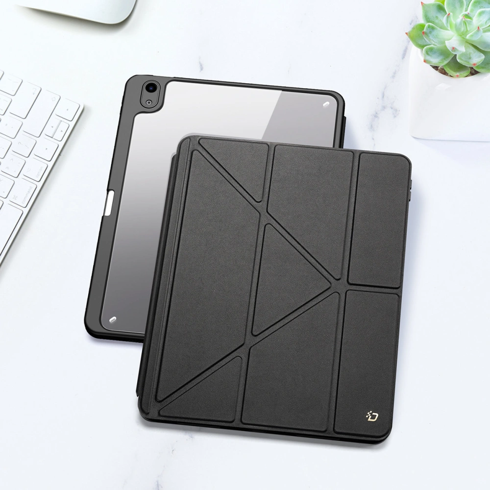 Etui Dux Ducis Magi Apple iPad Air 10.9 2020/2022 (4. i 5. generacji) / iPad Air 11 2024 (6. generacji) Pencil holder czarny