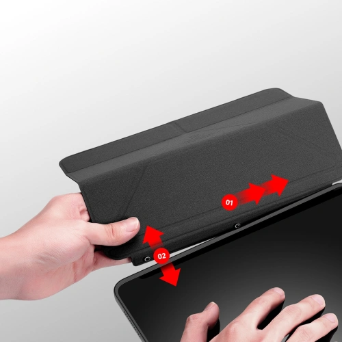 Kup Etui Dux Ducis Magi Apple iPad Air 10.9 2020/2022 (4. a 5. generace) / iPad Air 11 2024 (6. generace) s držákem na tužku černé - DDS1233 - {ean13} - Sklep Home Screen
