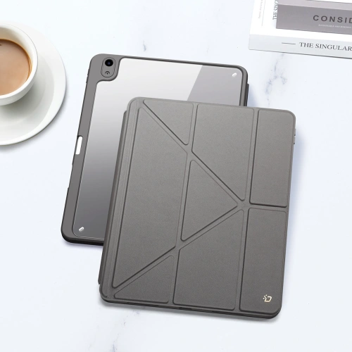 Kup Case Dux Ducis Magi für Apple iPad Air 10,9 2020/2022 (4. und 5. Generation) / iPad Air 11 2024 (6. Generation) mit Stifthalter in Grau. - DDS1234 - {ean13} - Sklep Home Screen