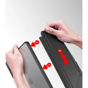 Kup Etui Dux Ducis Magi Apple iPad Air 10.9 2020/2022 (4. i 5. generacji) / iPad Air 11 2024 (6. generacji) Pencil holder szary - DDS1234 - {ean13} - Sklep Home Screen