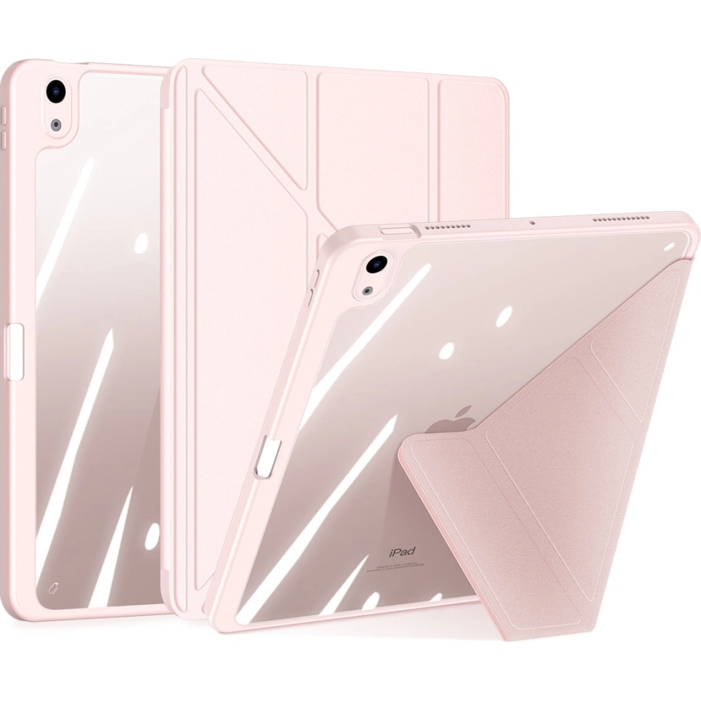 Etui Dux Ducis Magi Apple iPad Air 10.9 2020/2022 (4. i 5. generacji) / iPad Air 11 2024 (6. generacji) Pencil holder różowy