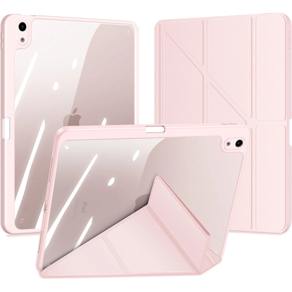 Etui Dux Ducis Magi Apple iPad Air 10.9 2020/2022 (4. i 5. generacji) / iPad Air 11 2024 (6. generacji) Pencil holder różowy