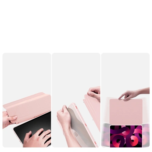 Kup Etui Dux Ducis Magi Apple iPad Air 10.9 2020/2022 (4. i 5. generacji) / iPad Air 11 2024 (6. generacji) Pencil holder różowy - DDS1235 - {ean13} - Sklep Home Screen