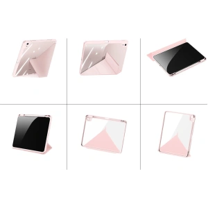 Kup Etui Dux Ducis Magi Apple iPad Air 10.9 2020/2022 (4. i 5. generacji) / iPad Air 11 2024 (6. generacji) Pencil holder różowy - DDS1235 - {ean13} - Sklep Home Screen