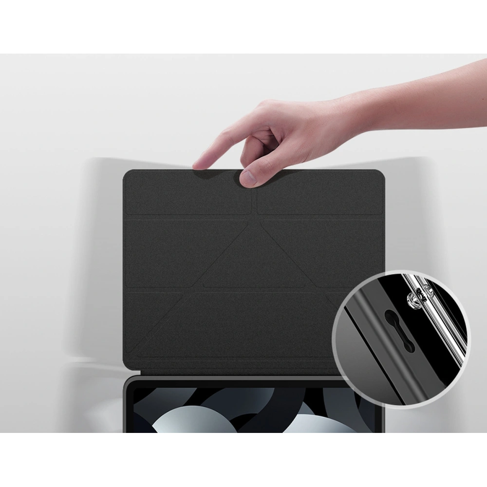 Etui Dux Ducis Magi Apple iPad Air 10.9 2020/2022 (4. i 5. generacji) / iPad Air 11 2024 (6. generacji) Pencil holder różowy