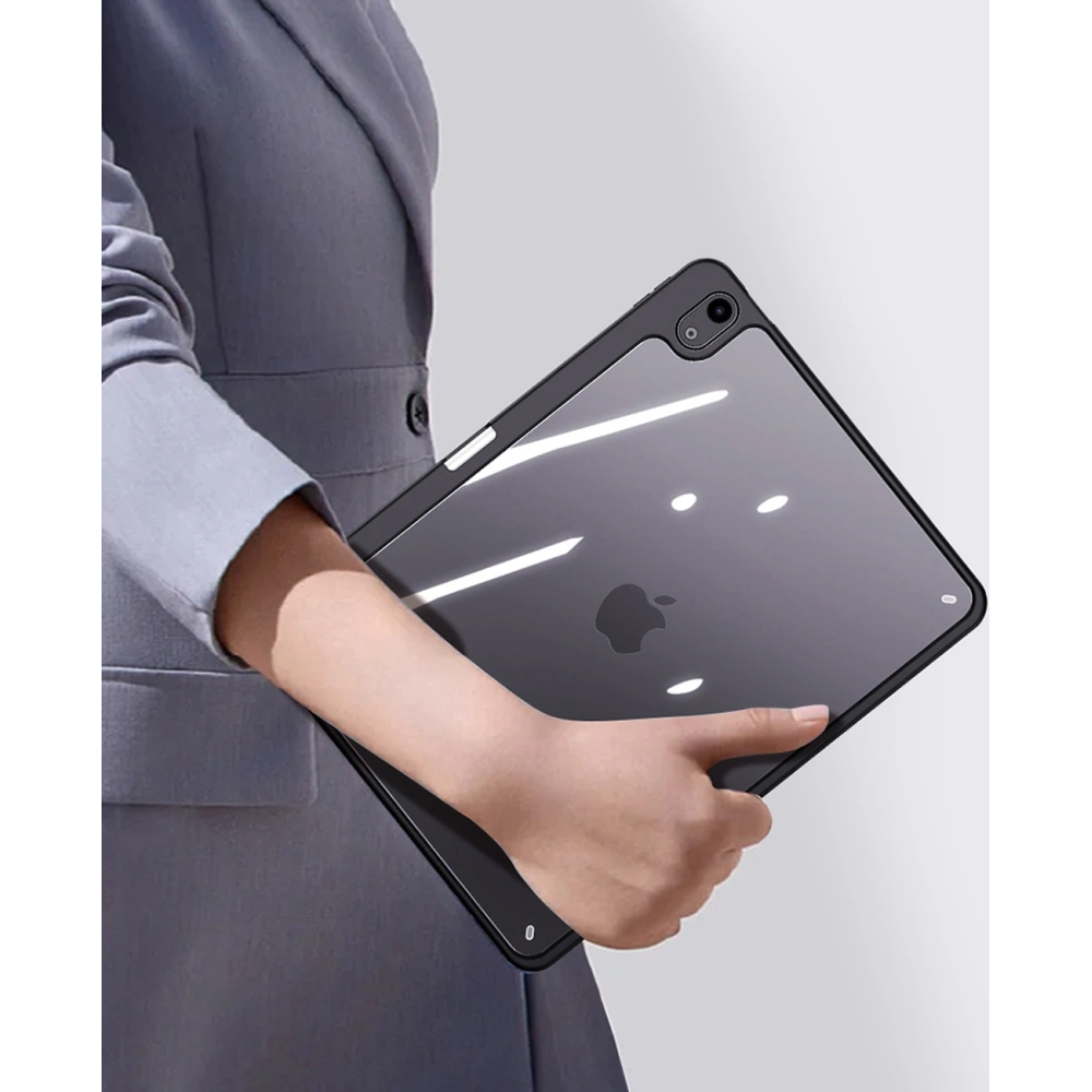 Etui Dux Ducis Magi Apple iPad Air 10.9 2020/2022 (4. i 5. generacji) / iPad Air 11 2024 (6. generacji) Pencil holder różowy