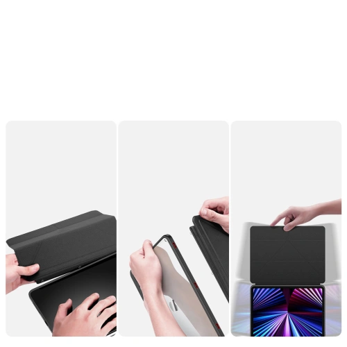 Kup Etui Dux Ducis Magi Apple iPad Air 10.9 2020 (a 4-a generație)/iPad Pro 11 2018/2020/2021 (1, 2, 3 generație) cu suport pentru creion, negru - DDS1236 - {ean13} - Sklep Home Screen