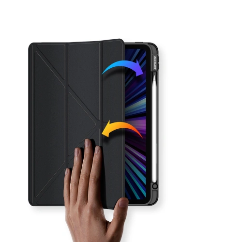 Kup Case Dux Ducis Magi Apple iPad Air 10.9 2020 (4. Generation)/iPad Pro 11 2018/2020/2021 (1., 2., 3. Generation) mit Stifthalter schwarz - DDS1236 - {ean13} - Sklep Home Screen