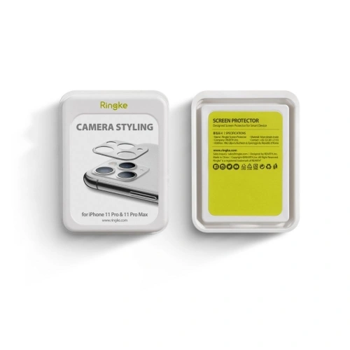 Kup Nakładka Ringke Camera Styling Apple iPhone 11 Pro & iPhone 11 Pro Max Silver - RGK1079SLV - {ean13} - Sklep Home Screen