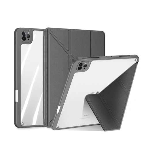 Kup Case Dux Ducis Magi für Apple iPad Air 10.9 2020 (4. Generation)/iPad Pro 11 2018/2020/2021 (1., 2., 3. Generation) mit Stifthalter in Grau - DDS1237 - {ean13} - Sklep Home Screen