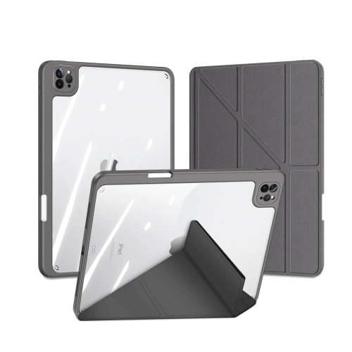 Kup Case Dux Ducis Magi für Apple iPad Air 10.9 2020 (4. Generation)/iPad Pro 11 2018/2020/2021 (1., 2., 3. Generation) mit Stifthalter in Grau - DDS1237 - {ean13} - Sklep Home Screen