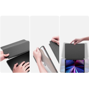 Kup Etui Dux Ducis Magi Apple iPad Air 10.9 2020 (4 gen)/iPad Pro 11 2018/2020/2021 (1, 2, 3 gen) Pencil holder szary - DDS1237 - {ean13} - Sklep Home Screen