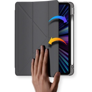 Kup Etui Dux Ducis Magi Apple iPad Air 10.9 2020 (4 gen)/iPad Pro 11 2018/2020/2021 (1, 2, 3 gen) Pencil holder szary - DDS1237 - {ean13} - Sklep Home Screen