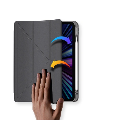 Kup Etui Dux Ducis Magi Apple iPad Air 10.9 2020 (4. gen)/iPad Pro 11 2018/2020/2021 (1, 2, 3. gen) Držák na tužku šedý - DDS1237 - {ean13} - Sklep Home Screen