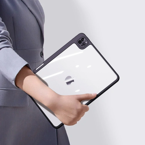 Kup Case Dux Ducis Magi für Apple iPad Air 10.9 2020 (4. Generation)/iPad Pro 11 2018/2020/2021 (1., 2., 3. Generation) mit Stifthalter in Grau - DDS1237 - {ean13} - Sklep Home Screen