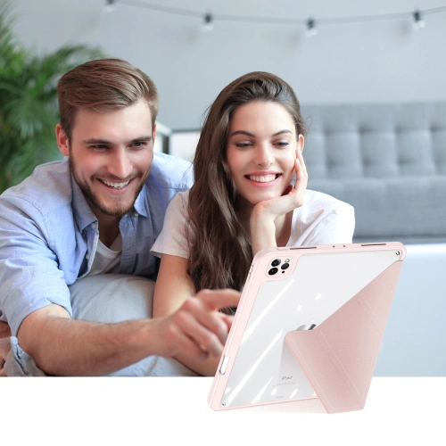Kup Etui Dux Ducis Magi Apple iPad Air 10.9 2020 (4. generace)/iPad Pro 11 2018/2020/2021 (1, 2, 3 generace) s držákem na pero růžové - DDS1238 - {ean13} - Sklep Home Screen