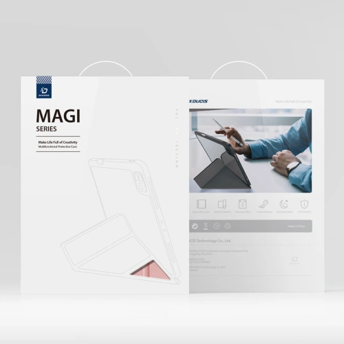 Kup Etui Dux Ducis Magi Apple iPad Air 10.9 2020 (4. generace)/iPad Pro 11 2018/2020/2021 (1, 2, 3 generace) s držákem na pero růžové - DDS1238 - {ean13} - Sklep Home Screen