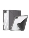 Etui Dux Ducis Magi Apple iPad Pro 12.9 2018/2020/2021 (3., 4. és 5. generáció) Ceruza tartó szürke