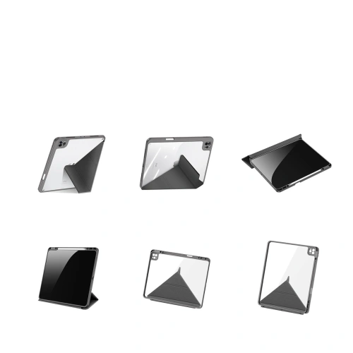 Kup Dux Ducis Magi Case für Apple iPad Pro 12.9 2018/2020/2021 (3., 4. und 5. Generation) mit Stifthalter in Grau - DDS1240 - {ean13} - Sklep Home Screen