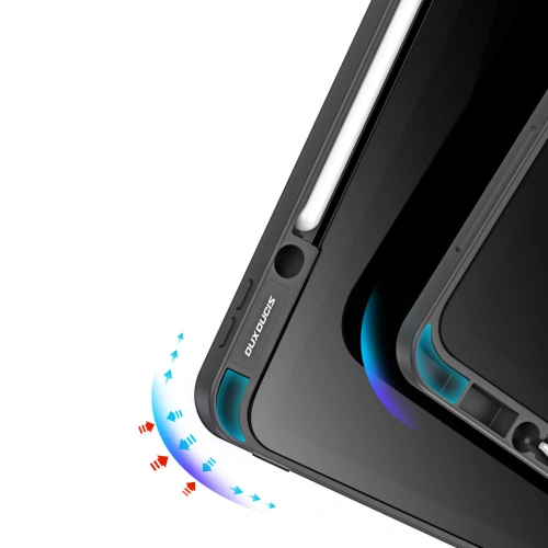 Kup Dux Ducis Magi Case für Apple iPad Pro 12.9 2018/2020/2021 (3., 4. und 5. Generation) mit Stifthalter in Grau - DDS1240 - {ean13} - Sklep Home Screen