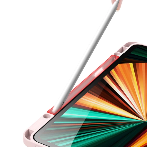 Kup Dux Ducis Magi tok Apple iPad Pro 12.9 2018/2020/2021 (3., 4. és 5. generáció) ceruza tartó rózsaszín - DDS1241 - {ean13} - Sklep Home Screen