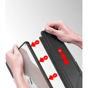 Kup Etui Dux Ducis Magi pentru Apple iPad Pro 12.9 2018/2020/2021 (generatiile 3, 4 și 5) cu suport pentru stilou, roz. - DDS1241 - {ean13} - Sklep Home Screen