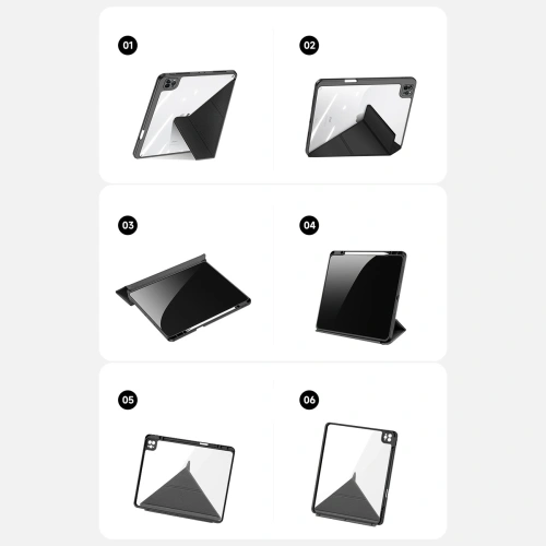 Kup Dux Ducis Magi tok Apple iPad Pro 12.9 2018/2020/2021 (3., 4. és 5. generáció) ceruza tartó rózsaszín - DDS1241 - {ean13} - Sklep Home Screen