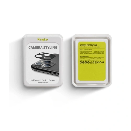 Kup Nakládás Ringke Camera Styling Apple iPhone 11 Pro & iPhone 11 Pro Max Fekete - RGK1078BLK - {ean13} - Sklep Home Screen