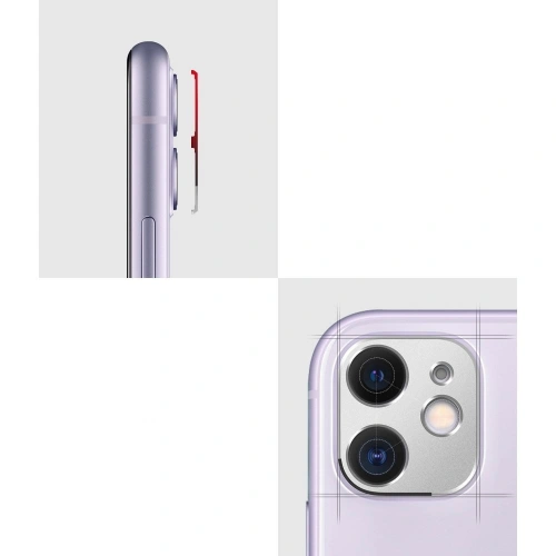 Kup Nakładka Ringke Camera Styling Apple iPhone 11 Silver - RGK1077SLV - {ean13} - Sklep Home Screen